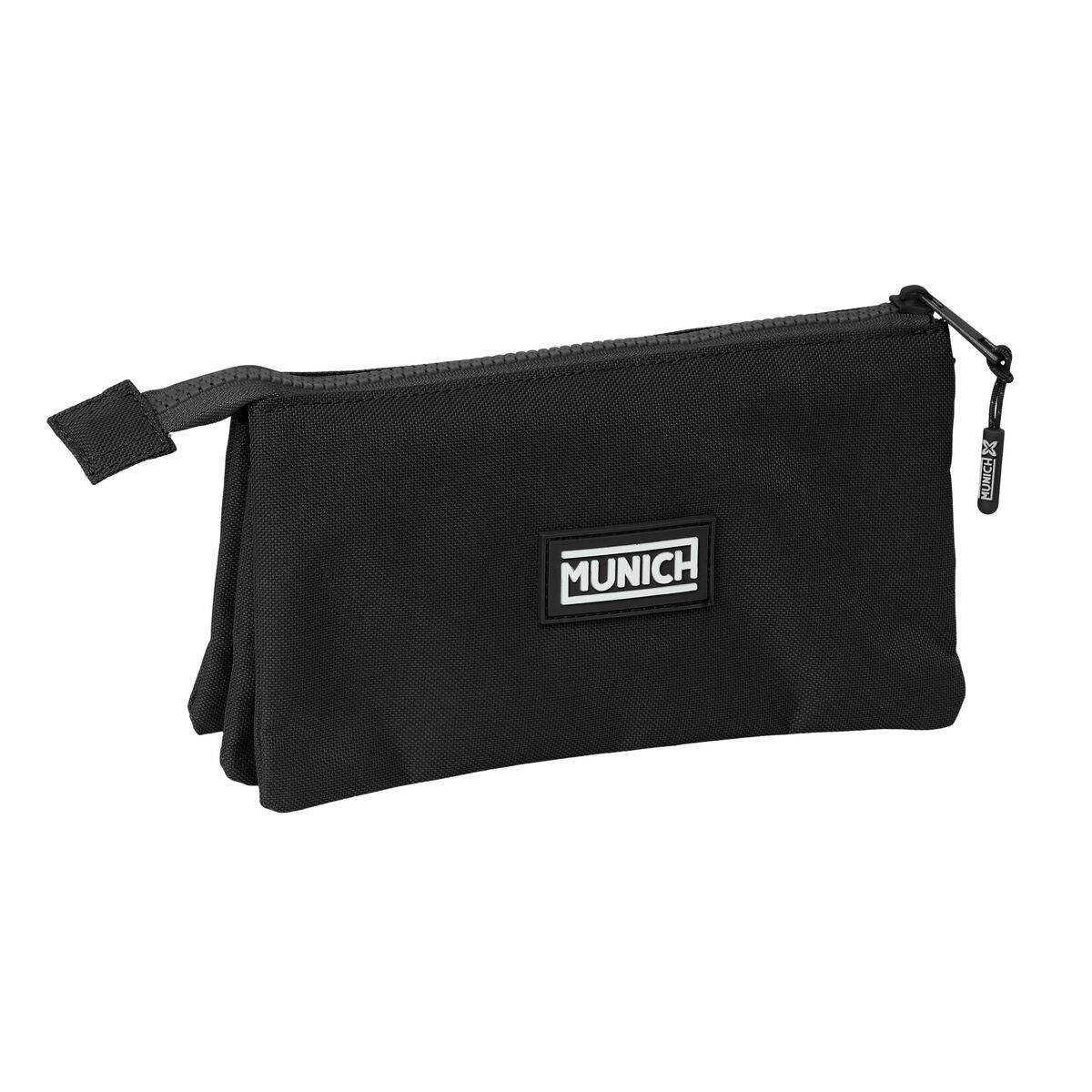 Tredubbel Carry-all Munich Negro Svart 22 x 12 x 3 cm - 3