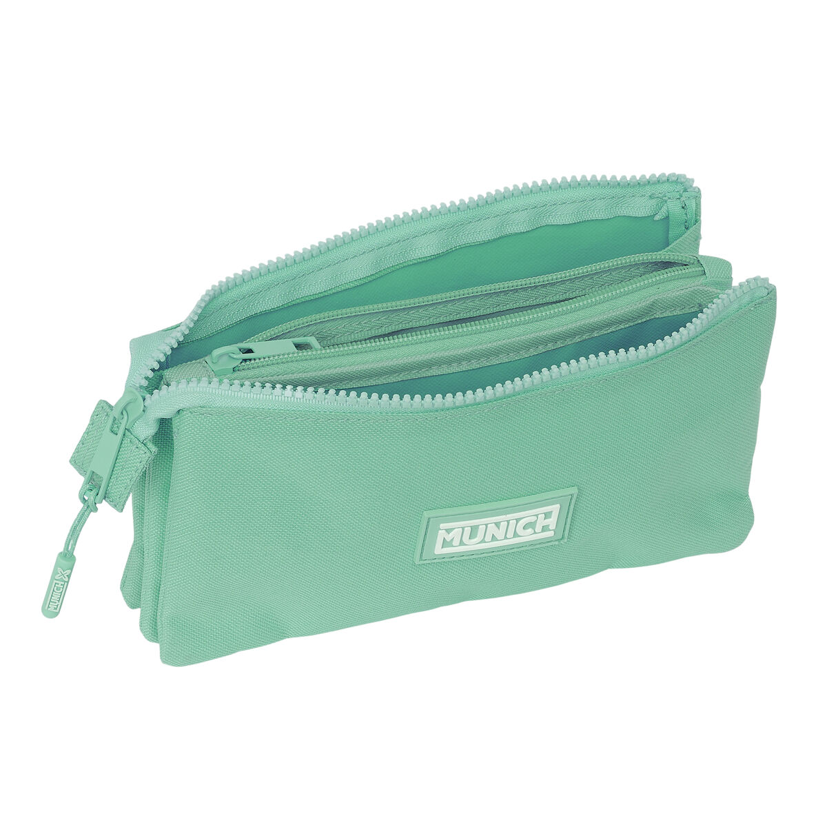 Tredubbel Carry-all Munich Basic Turkos 22 x 12 x 3 cm - 3