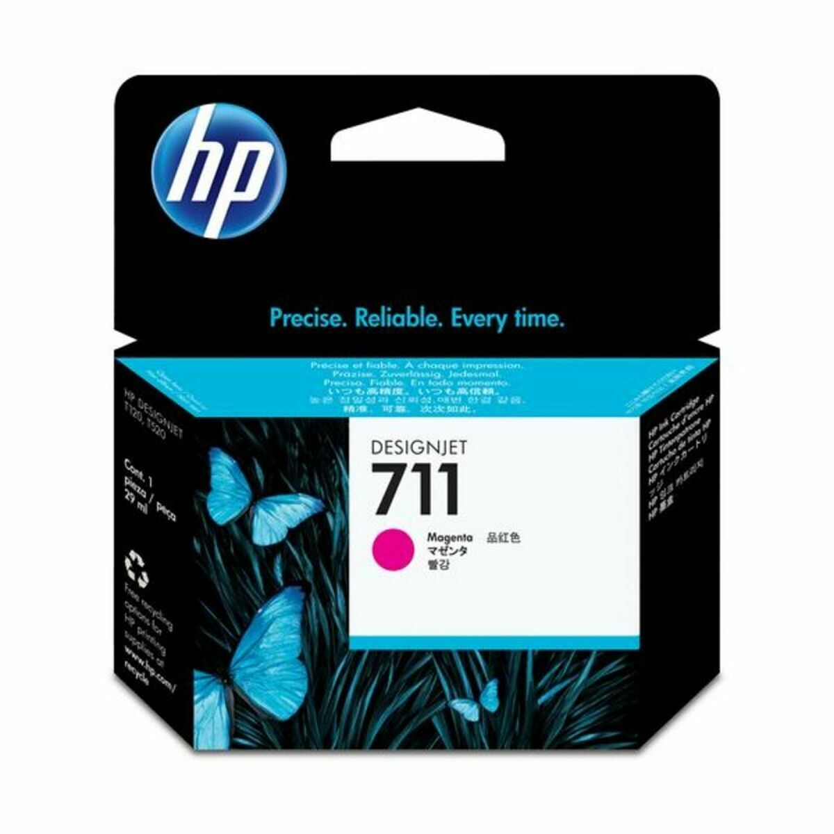 Original Bläckpatron HP CZ131A Magenta Multicolour