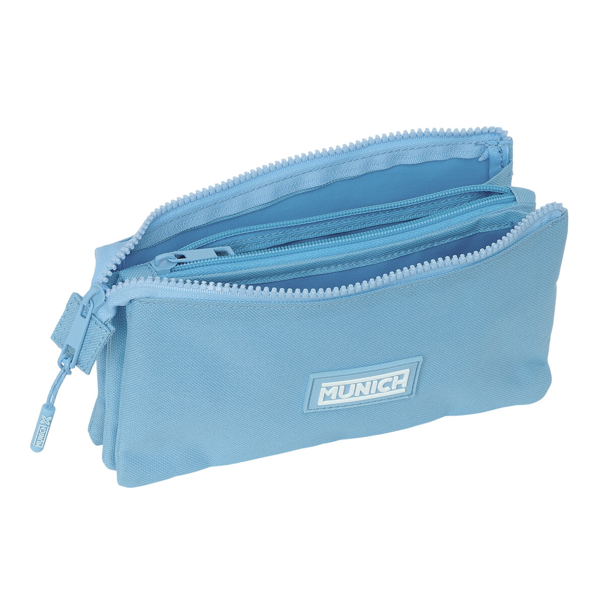 Tredubbel Carry-all Munich Basic Blå 22 x 12 x 3 cm - 2