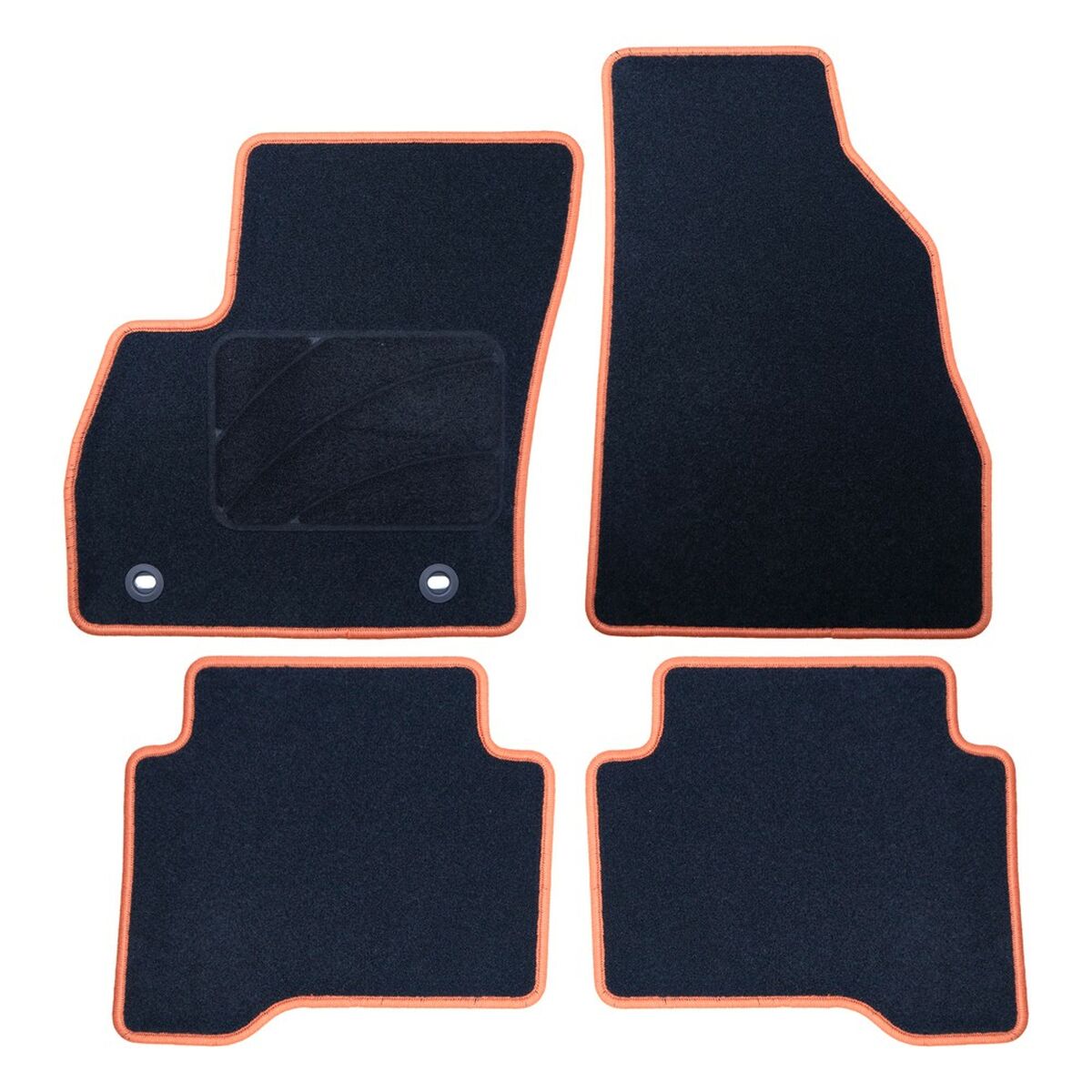 Set med bilgolvmattor OCC Motorsport OCCCT0042YE CITROEN Nemo 5 Delar