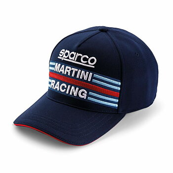 Keps Sparco Martini Racing Blå Röd