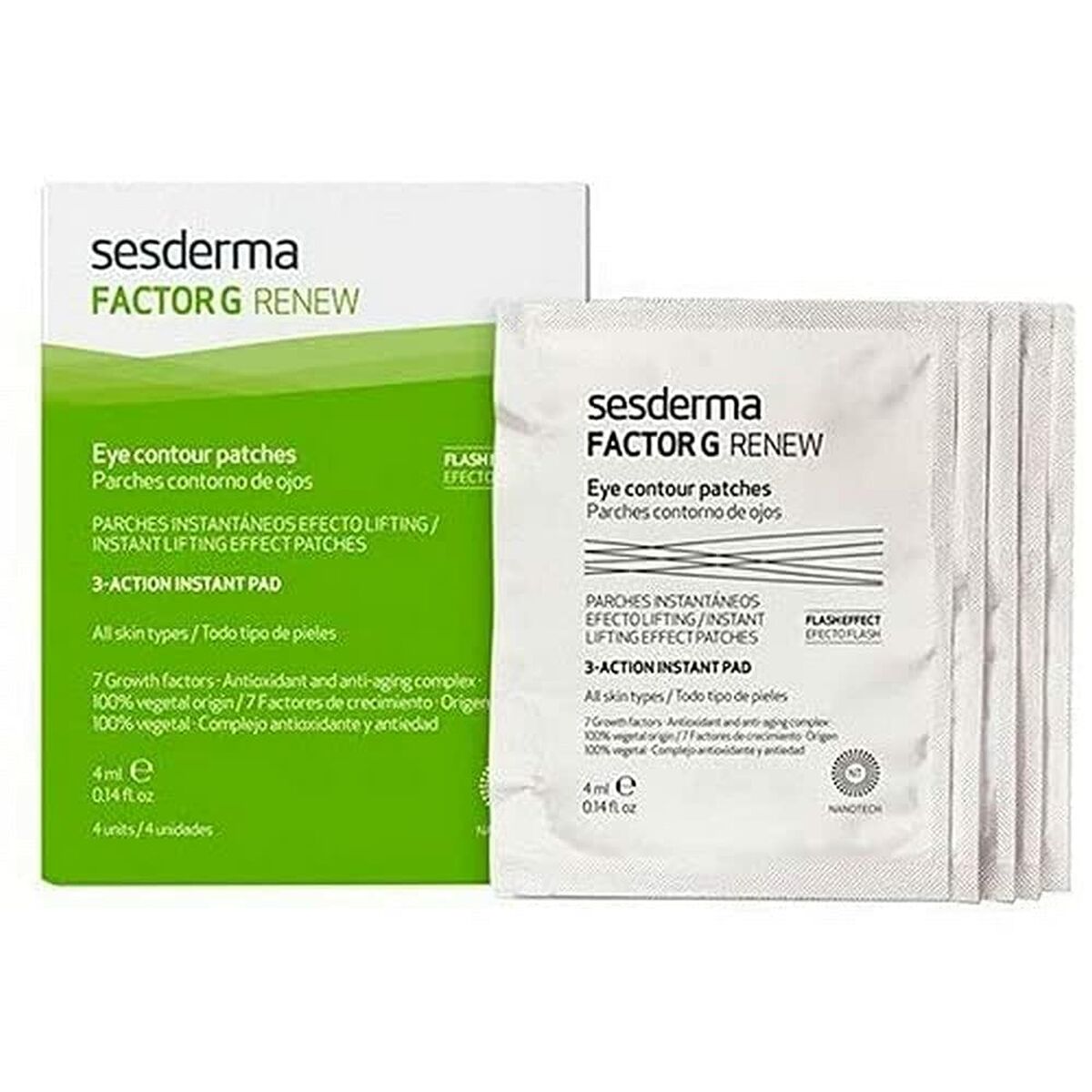 Patchar för ögonområdet Sesderma Factor G Renew 50 ml