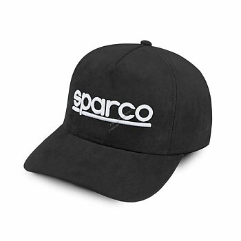Keps Sparco Suede Svart