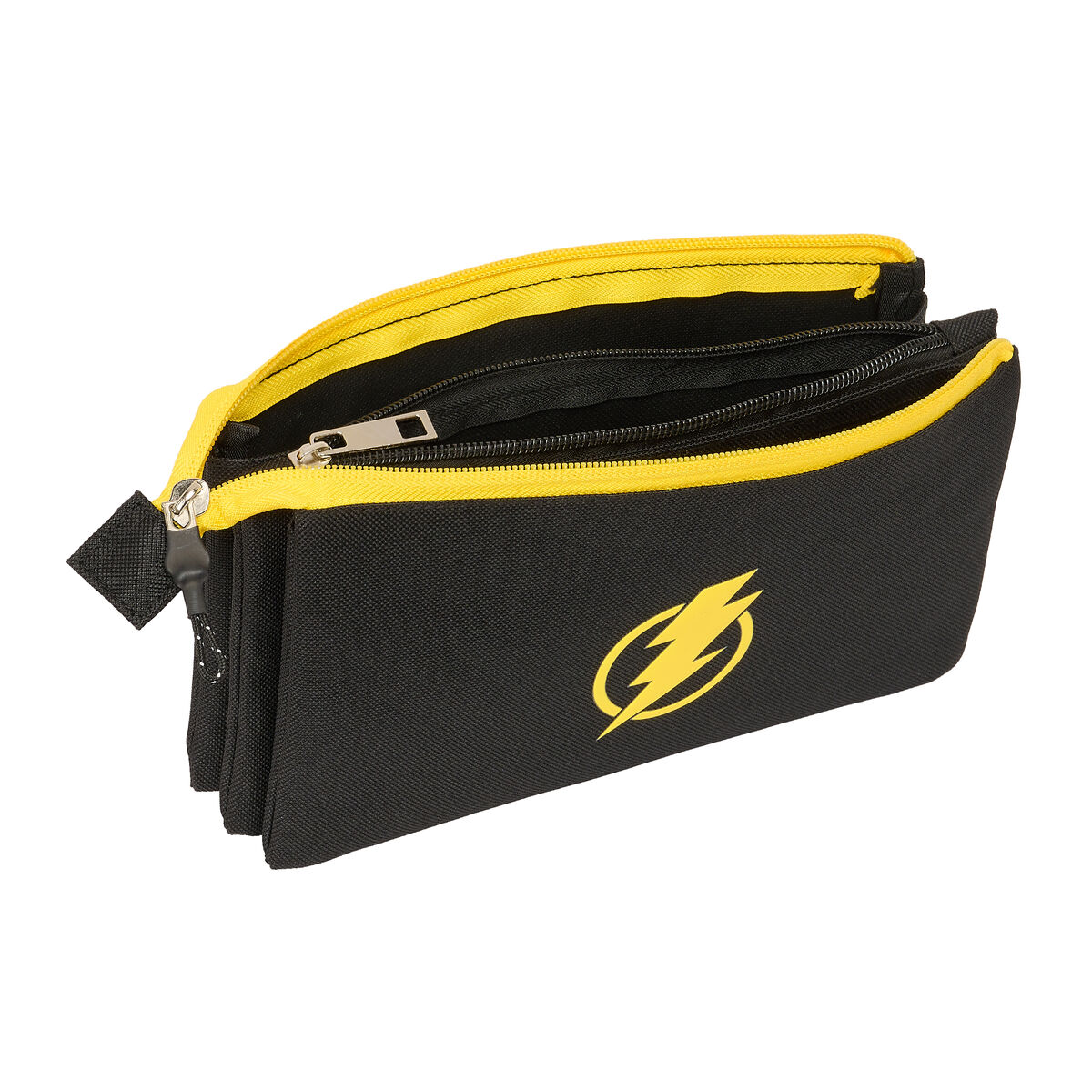 Tredubbel Carry-all Kings League Rayo de barcelona Svart 22 x 12 x 3 cm - 2