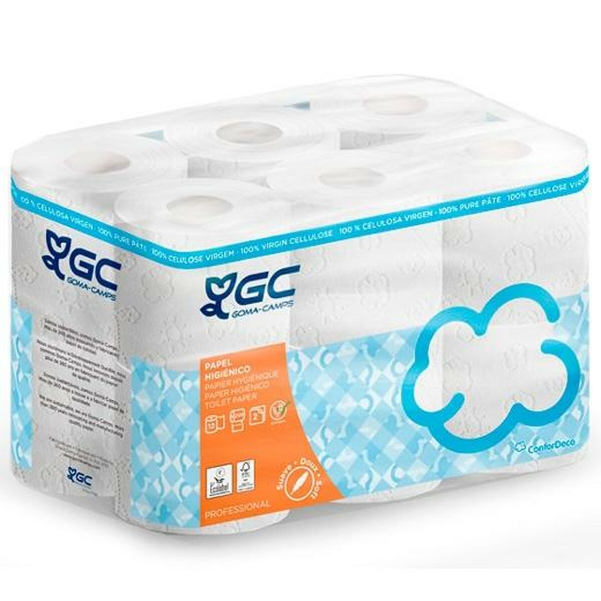Toalettrulle GC 22,4 m 12 Delar (9 antal) - 2