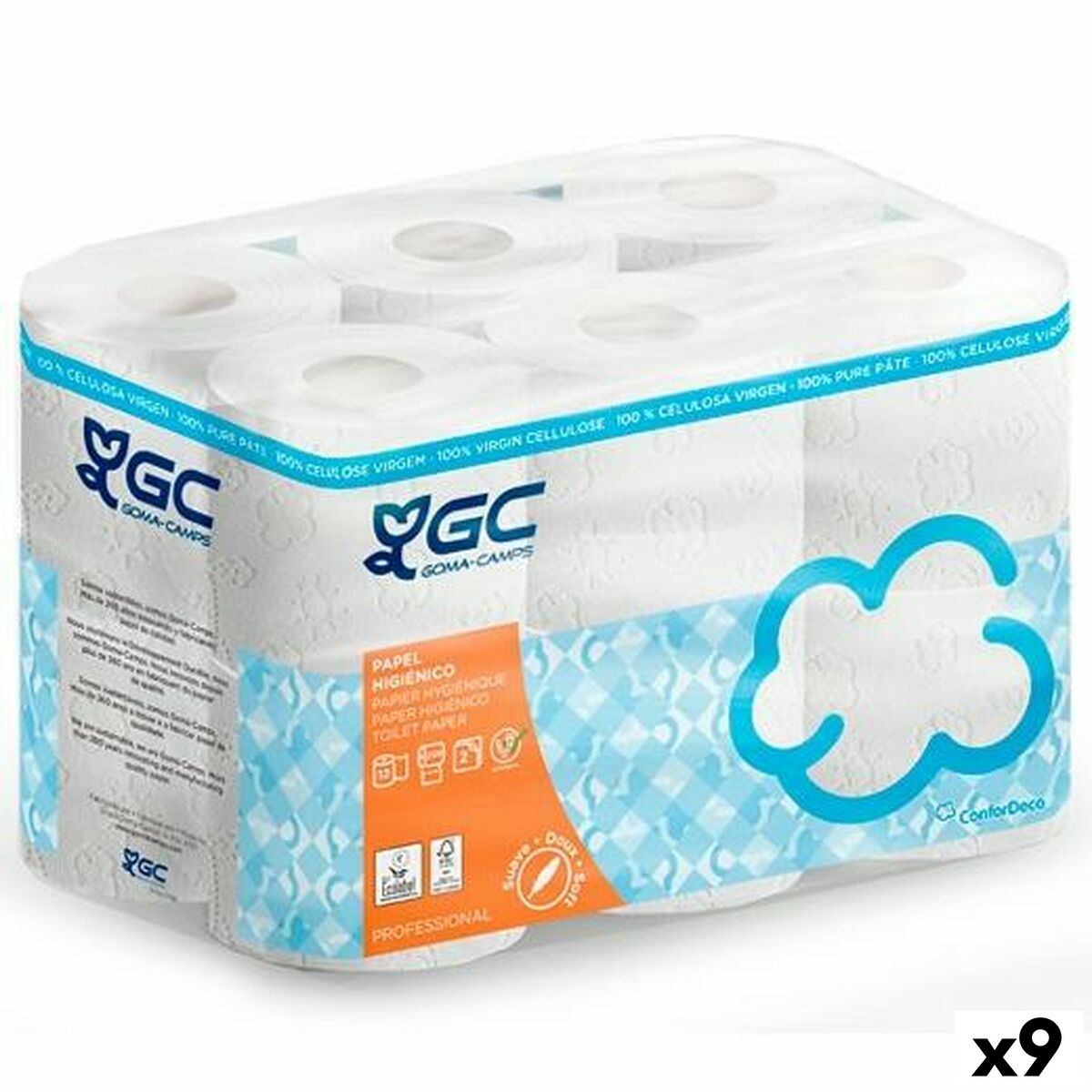 Toalettrulle GC 22,4 m 12 Delar (9 antal)