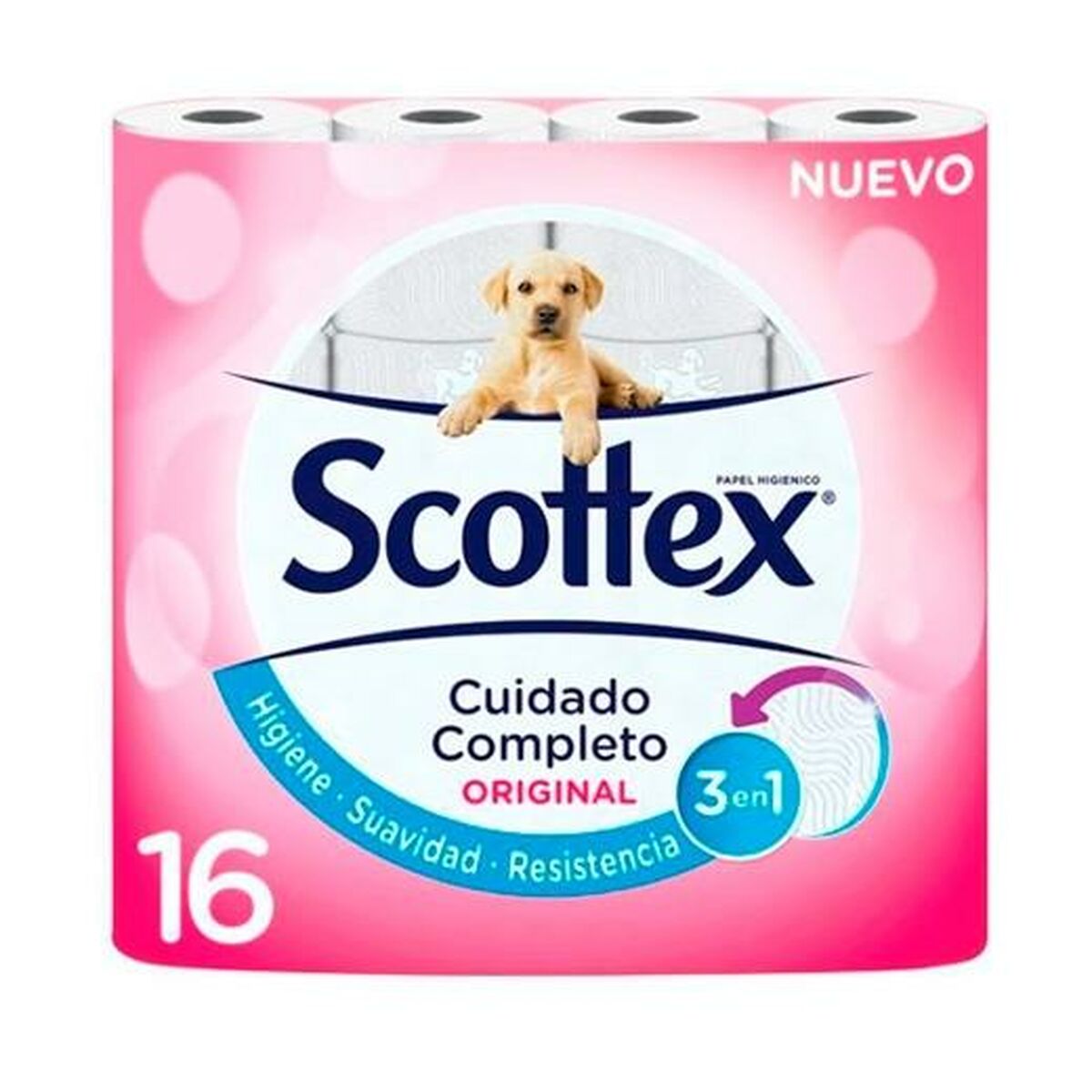 Toalettrulle Scottex Original Vit 16 Delar (6 antal) - 2