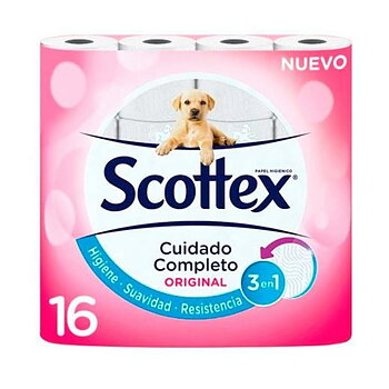 Toalettrulle Scottex Original Vit 16 Delar (6 antal)