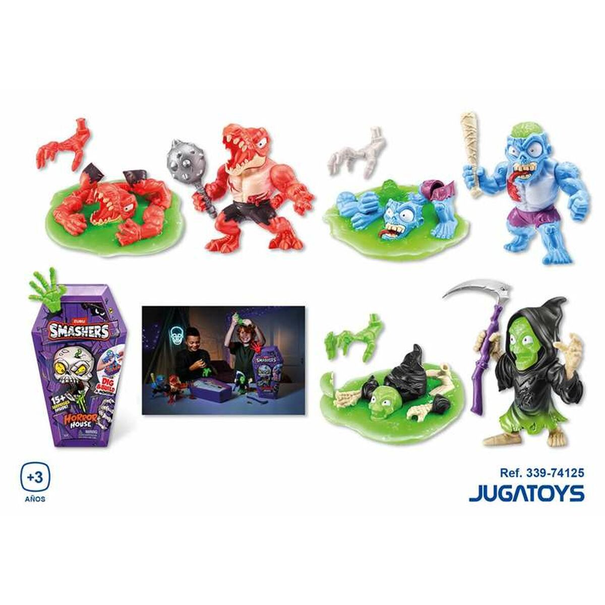 Actionfigurer Zuru  Smashers Horror House 30 x 15 cm 35 x 15 cm - 3