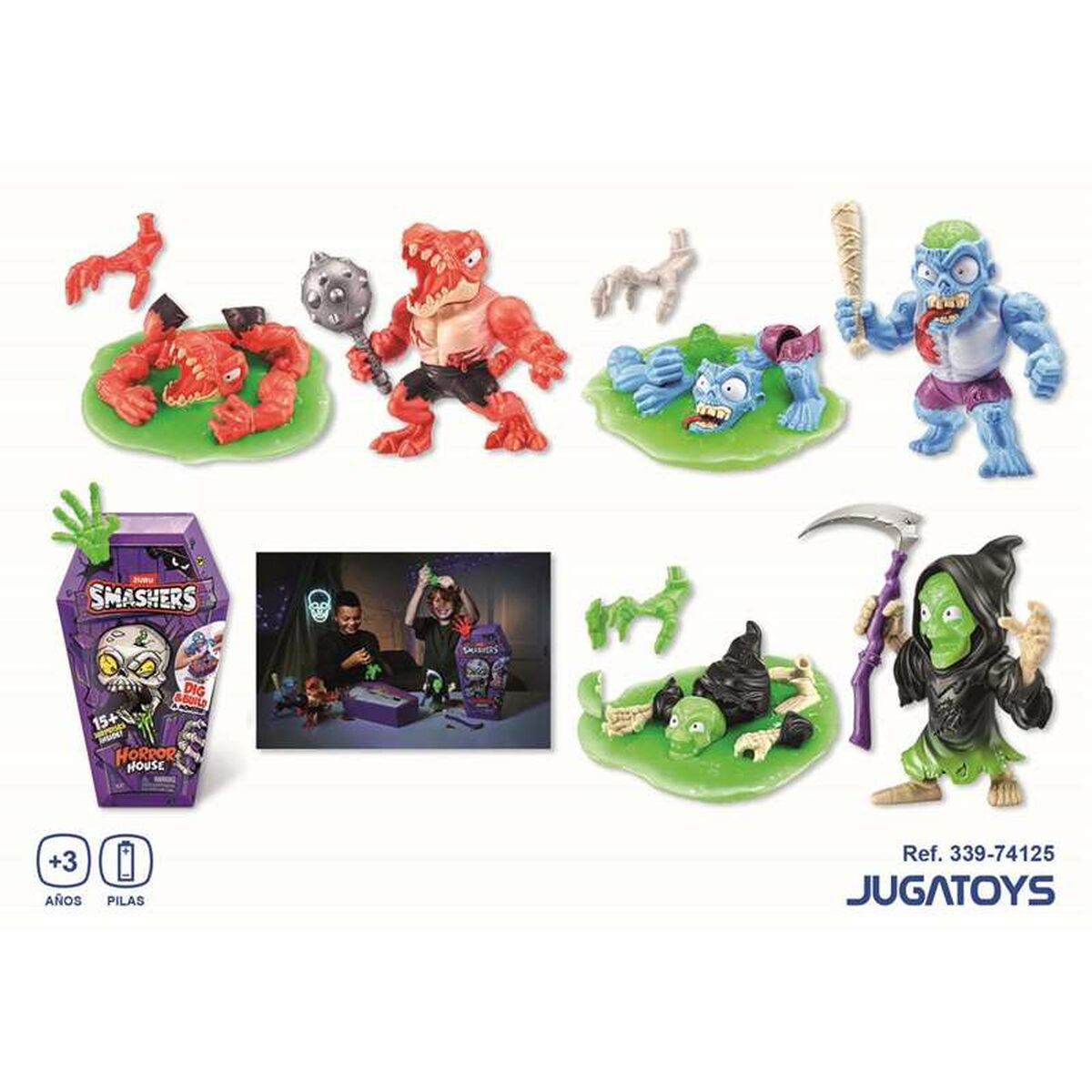 Actionfigurer Zuru  Smashers Horror House 30 x 15 cm 35 x 15 cm - 2