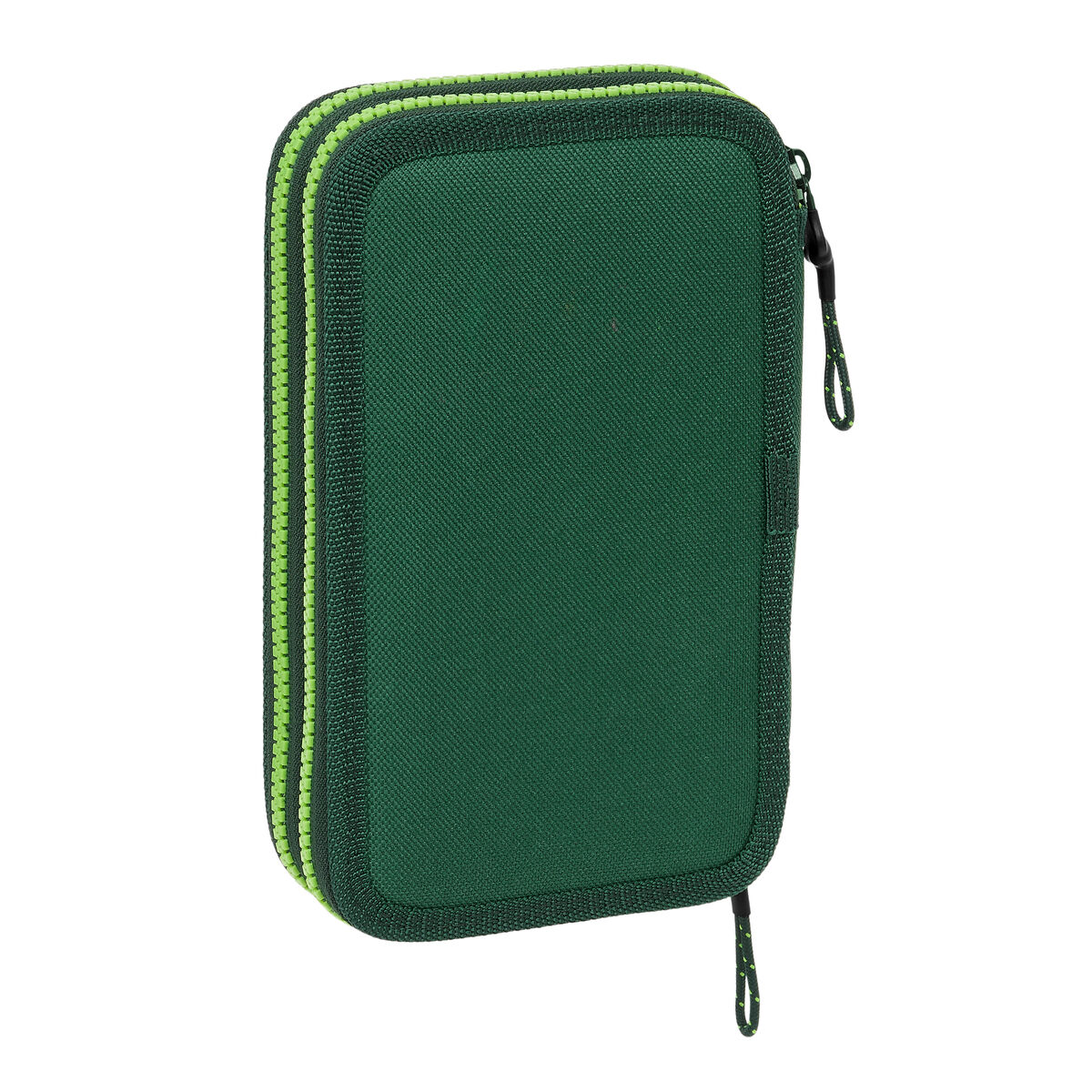 Dubbelt pennfodral Real Betis Balompié Grön 12.5 x 19.5 x 4 cm 28 Delar - 2