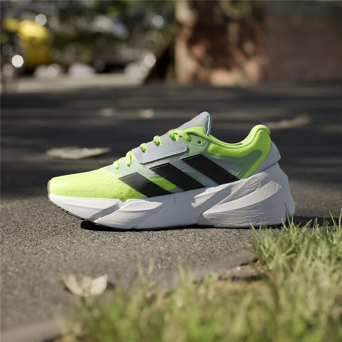 Löparskor, Vuxna Adidas Adistar 2 Gul - 2