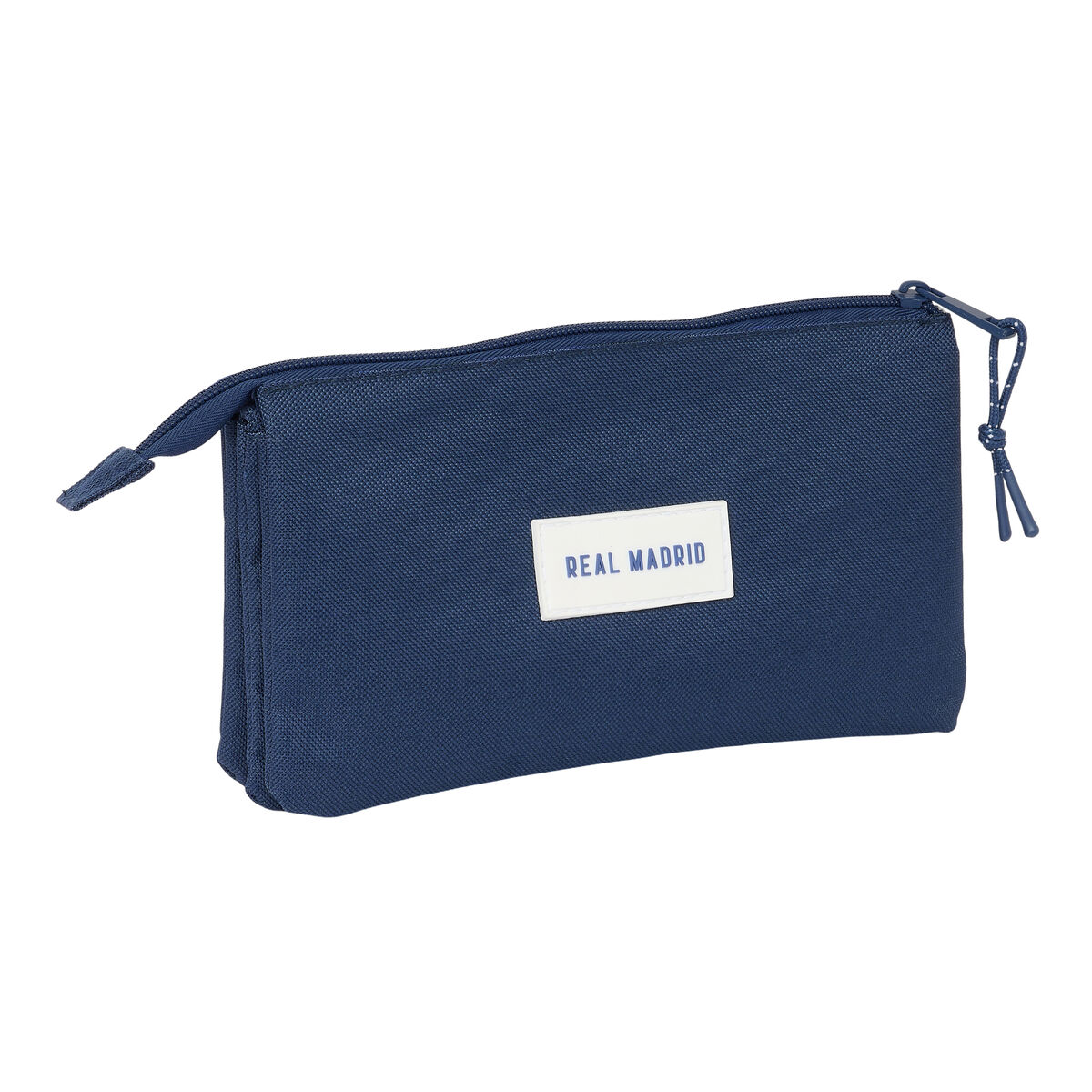 Tredubbel Carry-all Real Madrid C.F. Marinblå 22 x 12 x 3 cm - 2