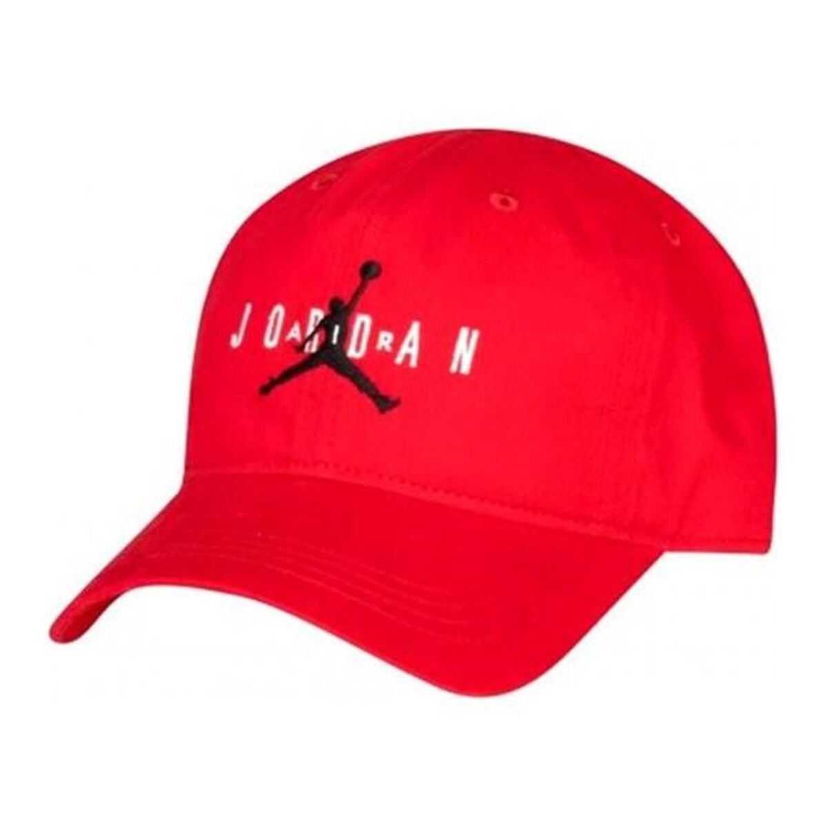 Barnkeps Jordan Strapback  Röd (8-10 år)