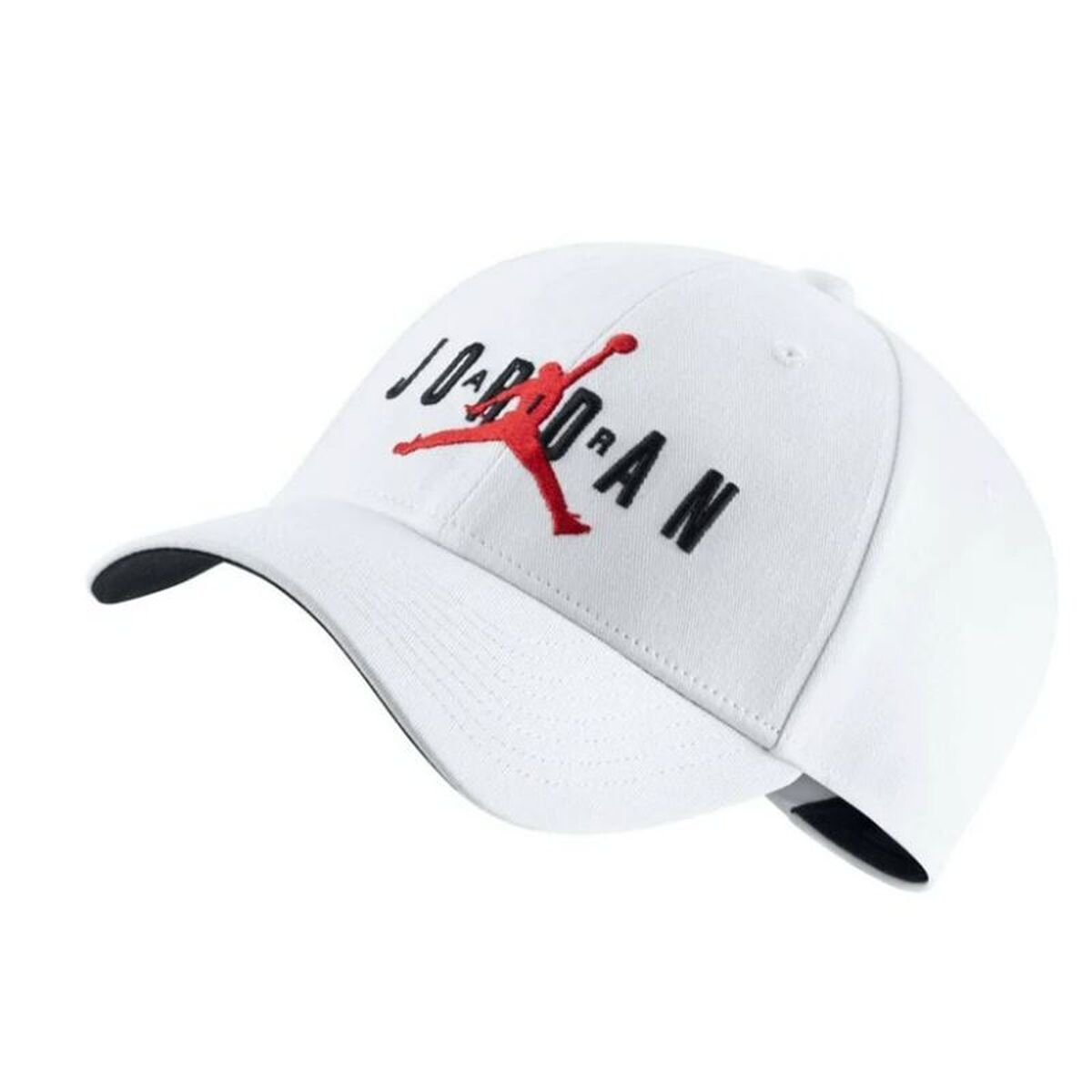 Barnkeps Jordan Curve Brim  Vit