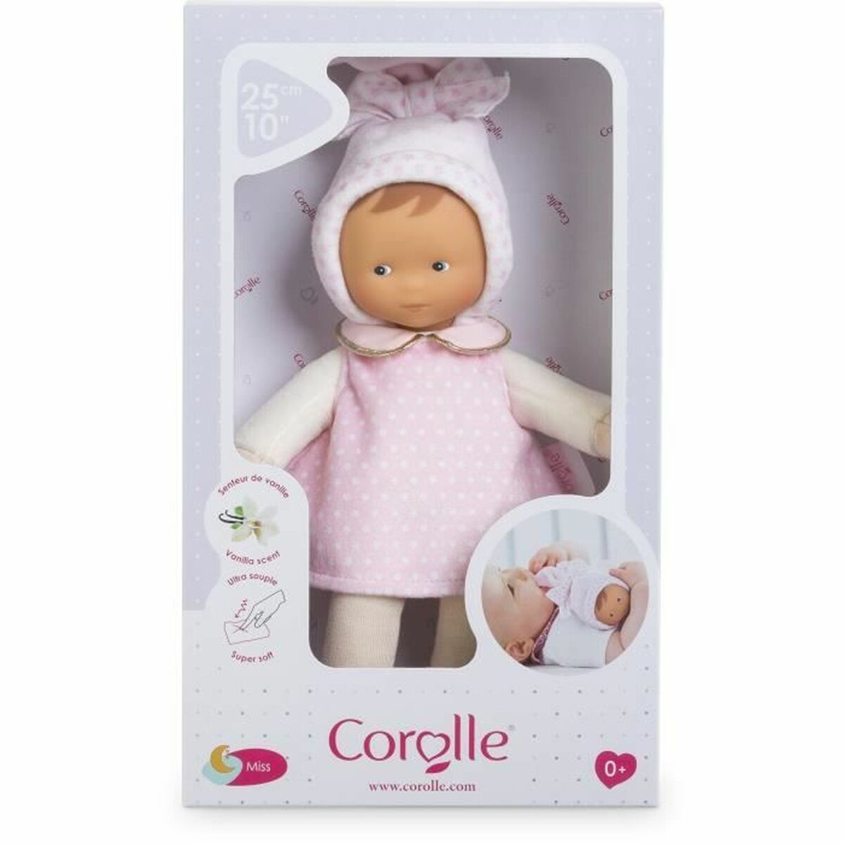 Mjukisleksak Corolle Miss Reves d'Étoiles 25 cm Rosa Tyg Stjärna - 3