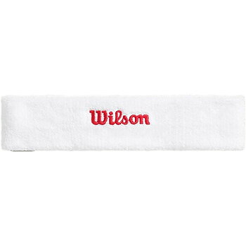 Huvudsportband Wilson Terry Logo Headband Vit One size