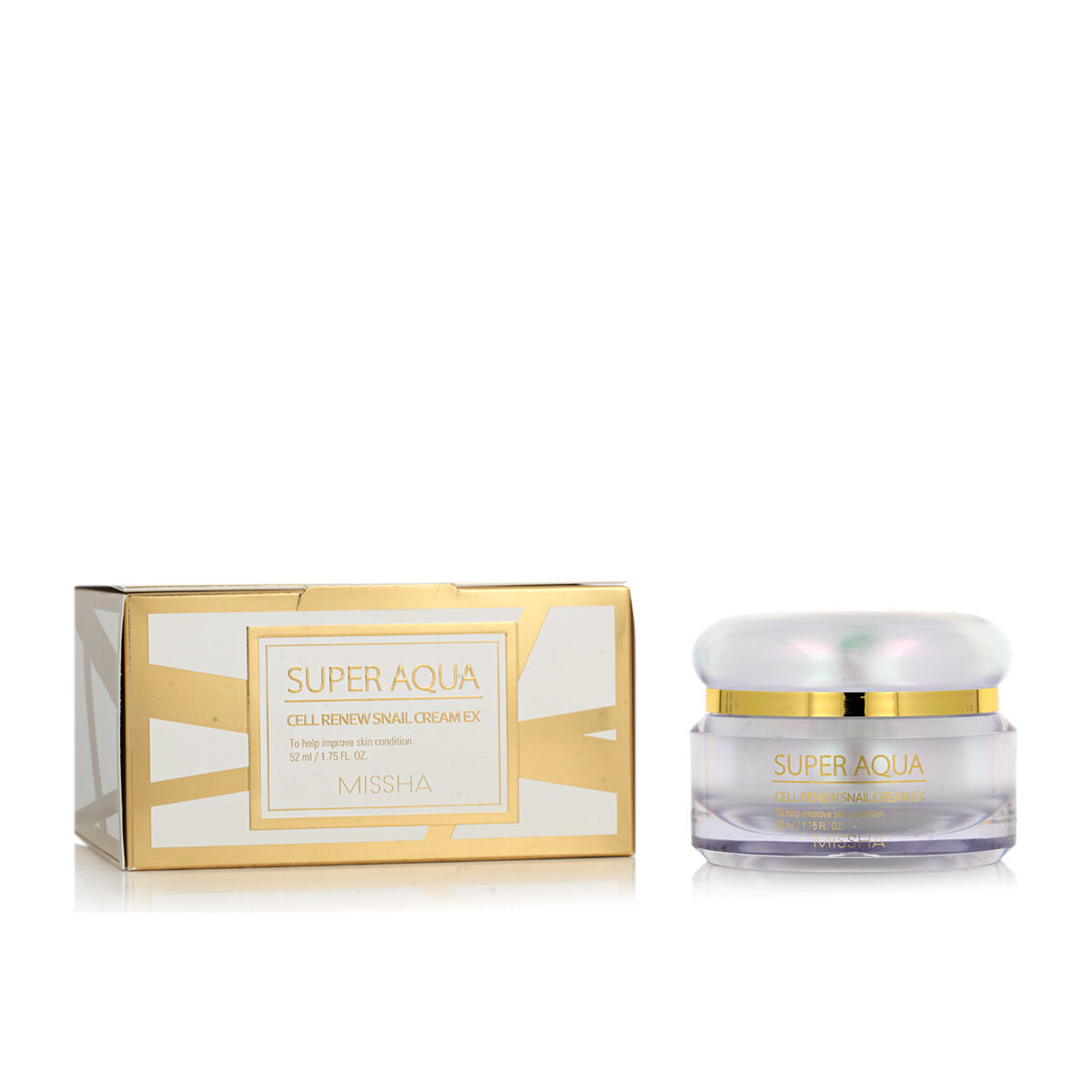 Dagkräm Missha Super Aqua Cell Renew Snail 52 ml