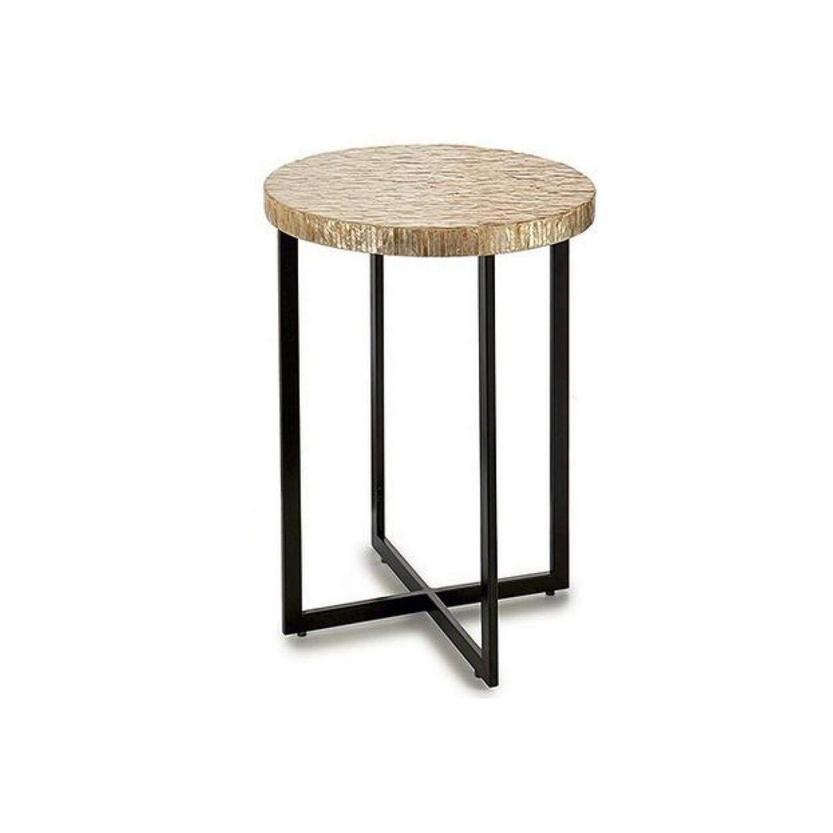 Sidobord Gift Decor BIG-S3603659 Vit Beige Gyllene 45 x 62 x 45 cm