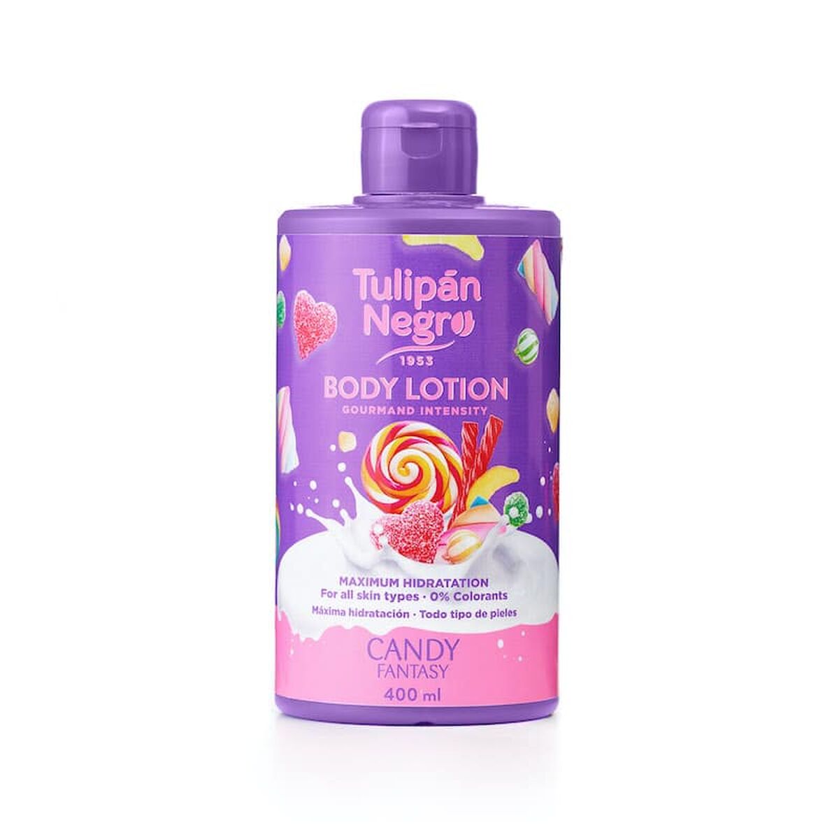 Kroppslotion Tulipán Negro Candy Fantasy Purple 400 ml