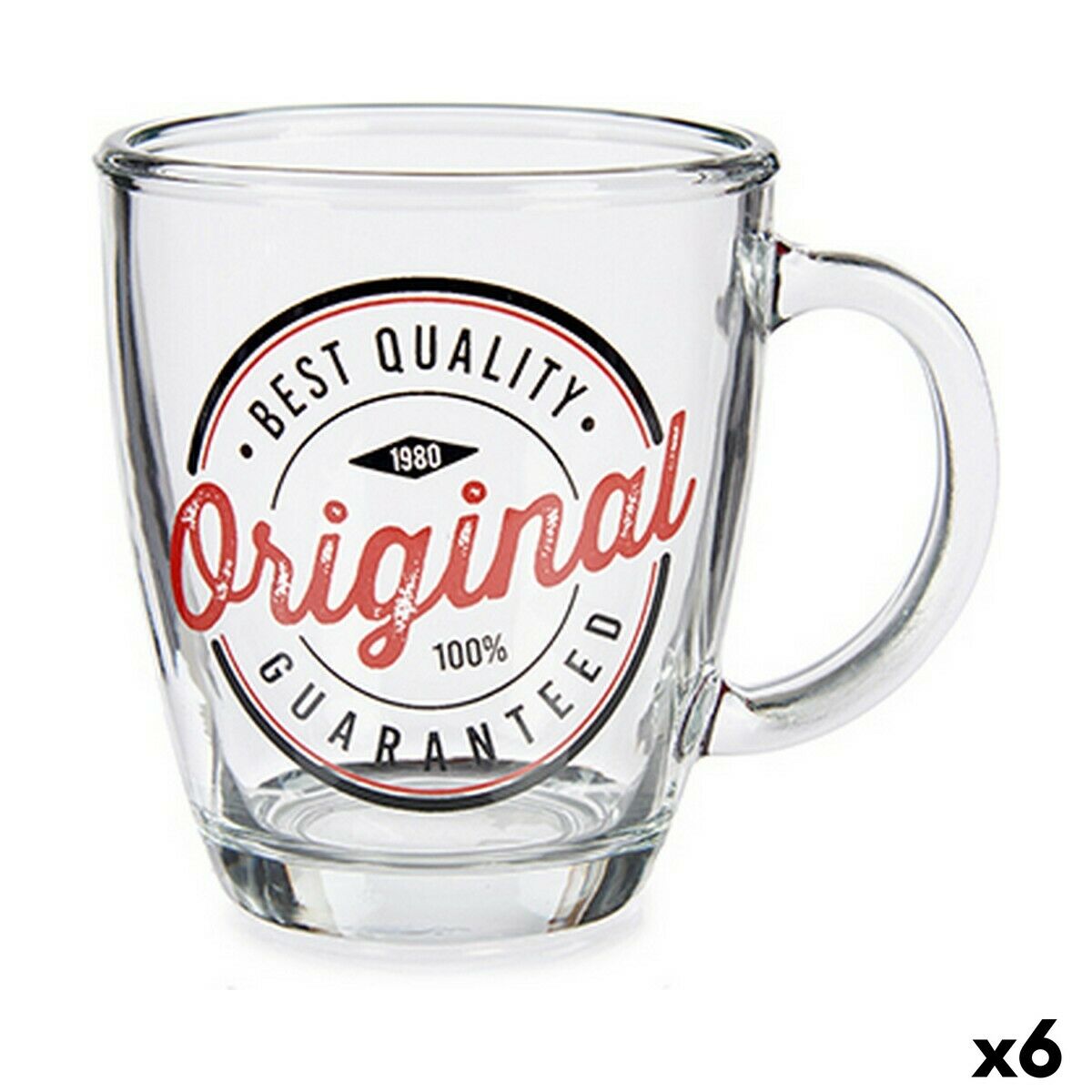 Mugg Vivalto Original Transparent 320 ml (6 antal) - 2