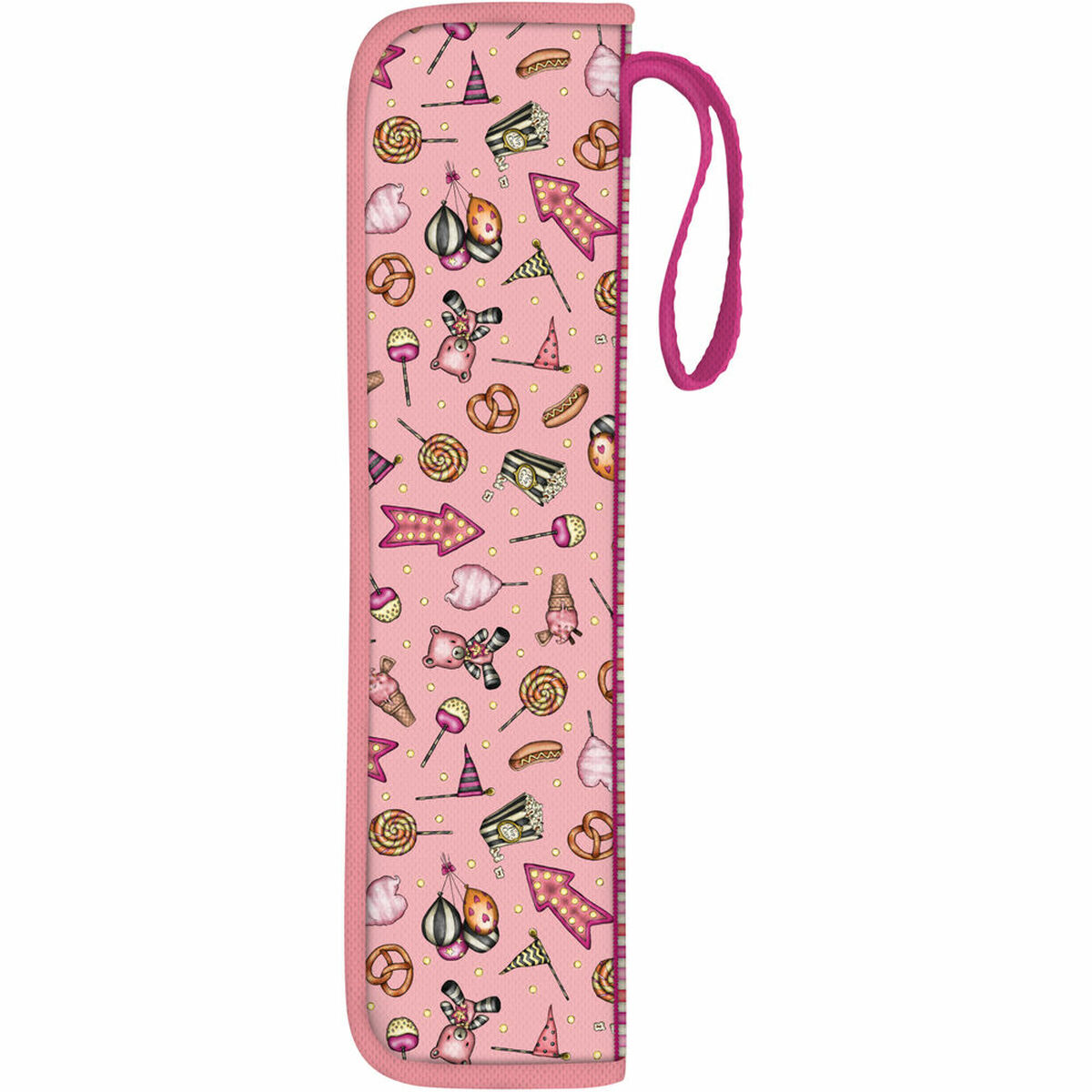 Inspelningsväska Gorjuss Carousel Lax 10 x 36 x 2.5 cm - 2