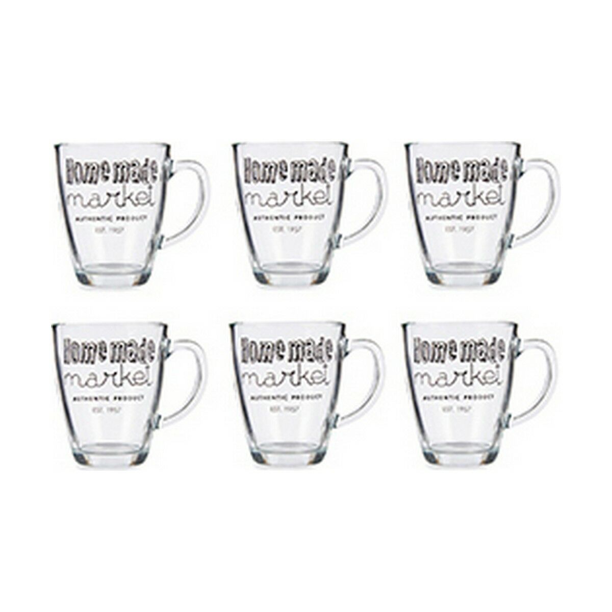 Mugg Vivalto Transparent 320 ml (6 antal) - 2