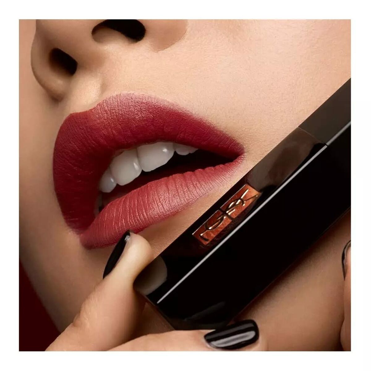Läppstift Yves Saint Laurent Rouge Pur Couture The Slim Velvet Nº 302 - 3