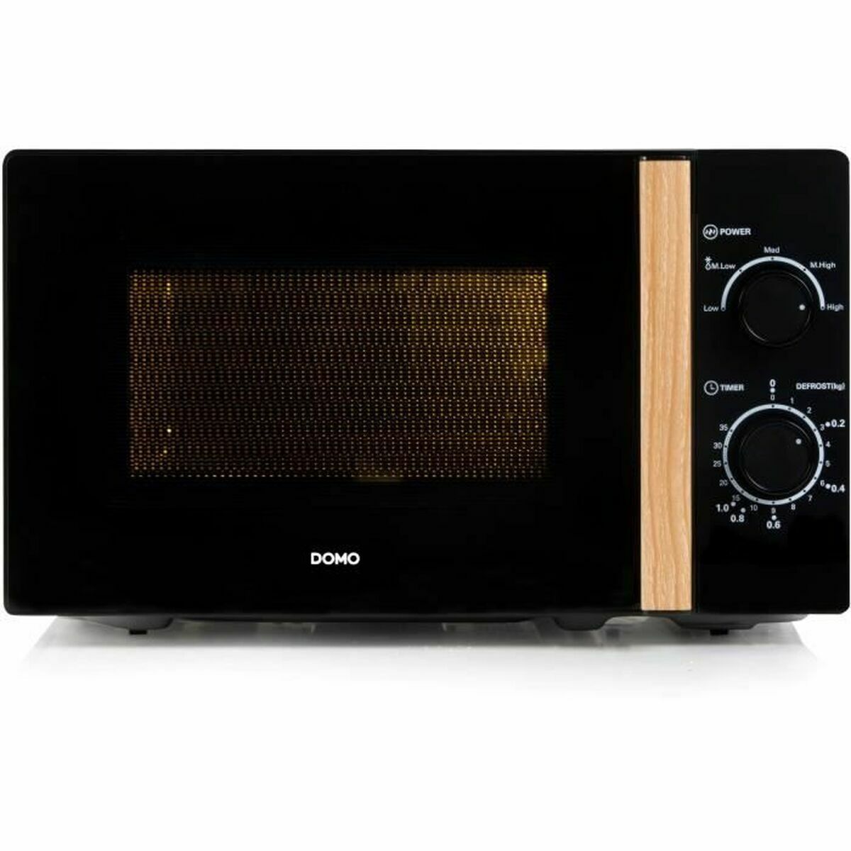 Mikrovågsugnen DOMO Svart 700 W 20 L