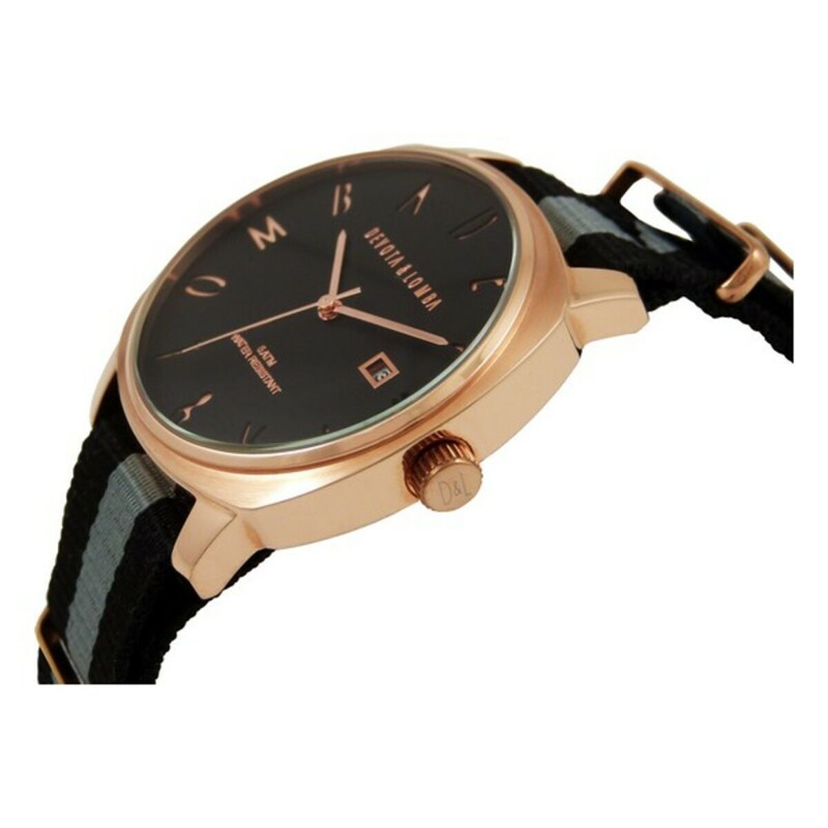 Herrklocka Devota & Lomba DL008MSPBK-GR Rosa (Ø 42 mm) - 2