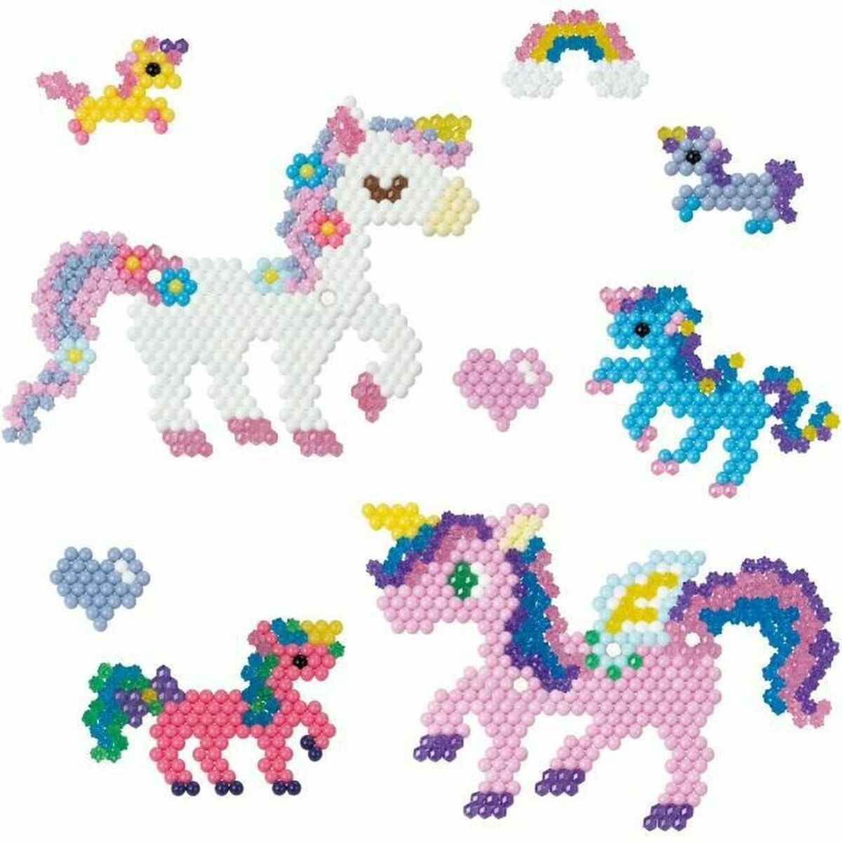 Pärlor Aquabeads Fairy Unicorns 1500 Delar - 2