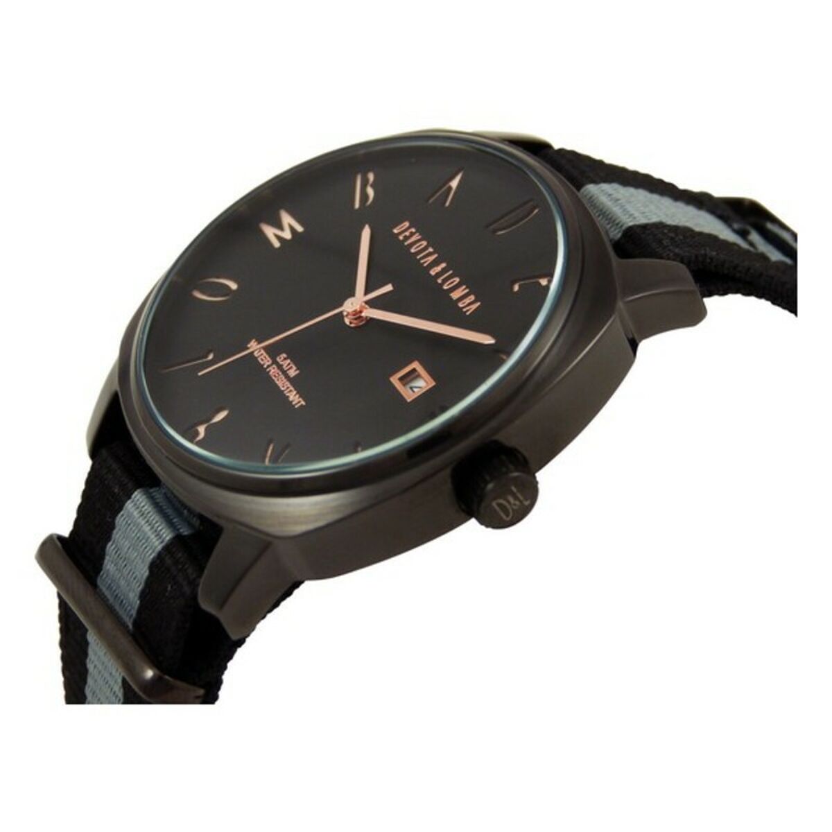 Herrklocka Devota & Lomba DL008MSPBKGR- (Ø 42 mm) - 2