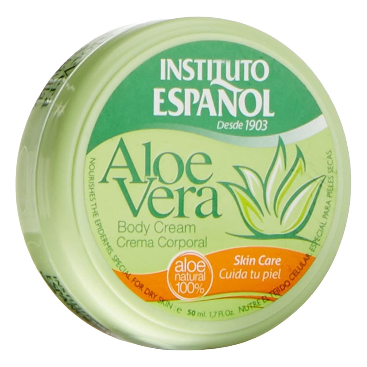 Fuktande kroppskräm Instituto Español 50 ml Aloe Vera