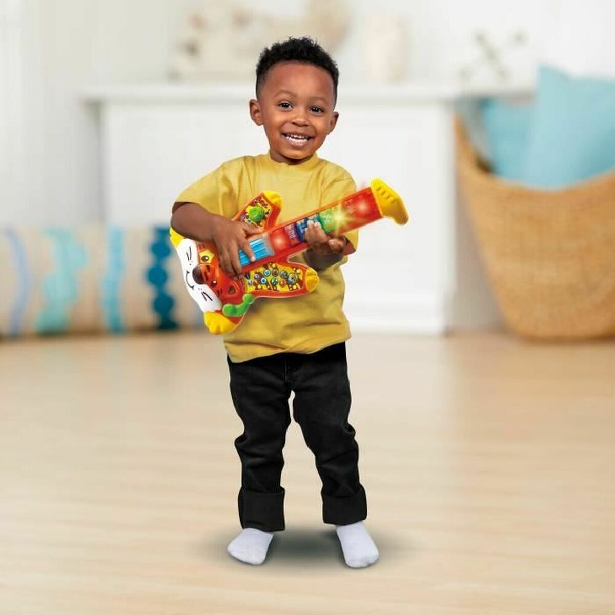 Gitarr för barn Vtech Baby Jungle Rock- Guitare Électrique Tigre 1 Delar - 2