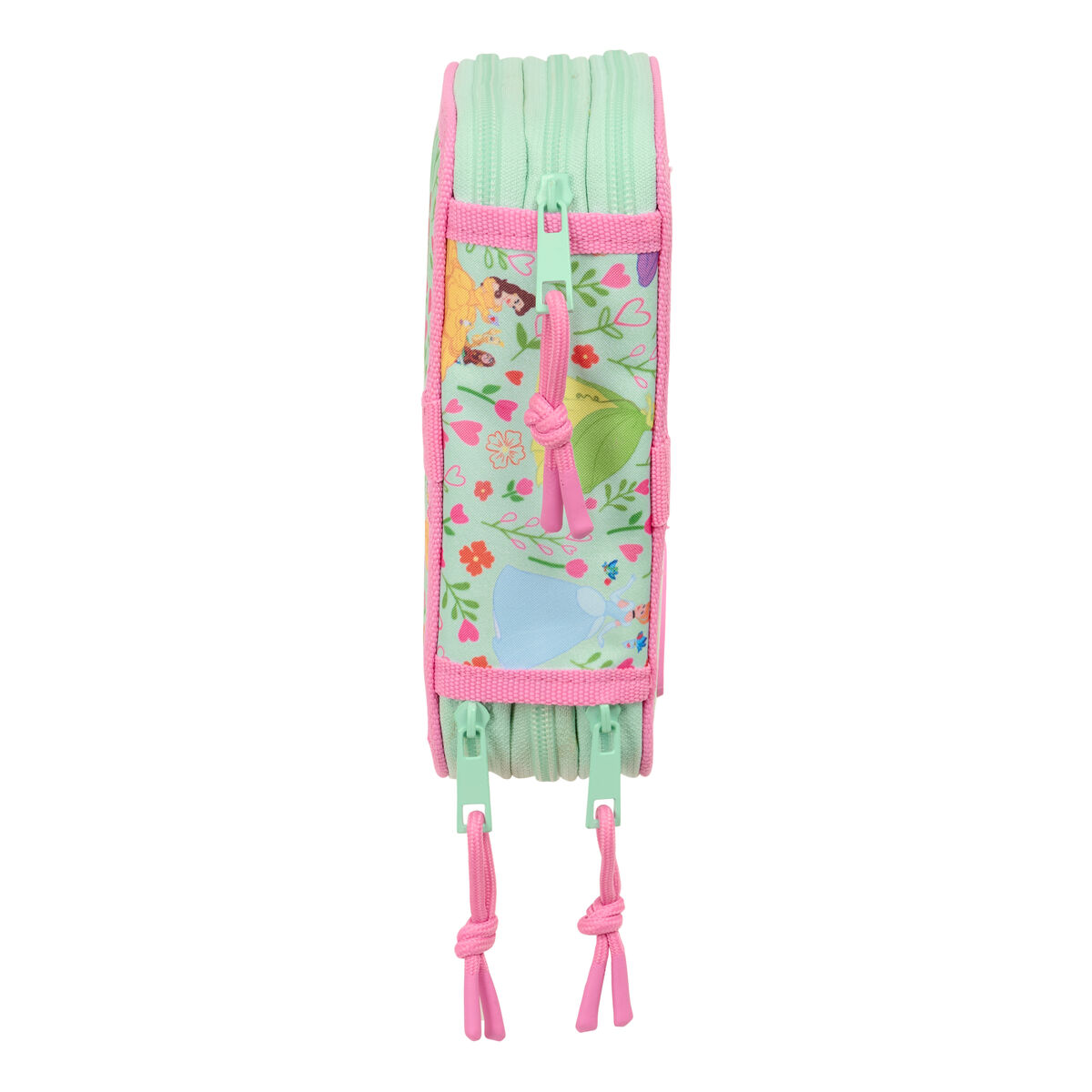 Pennfodral med tillbehör Disney Princess Bloom Rosa Aquamarine 12,5 x 19,5 x 5,5 cm 37 Delar - 3