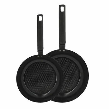 Stekpanna Menastyl Aluminium Ø 24 cm Ø 28 cm (2 antal)