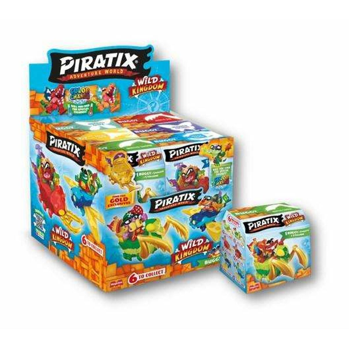 Playset Piratix 6,5 cm - 3