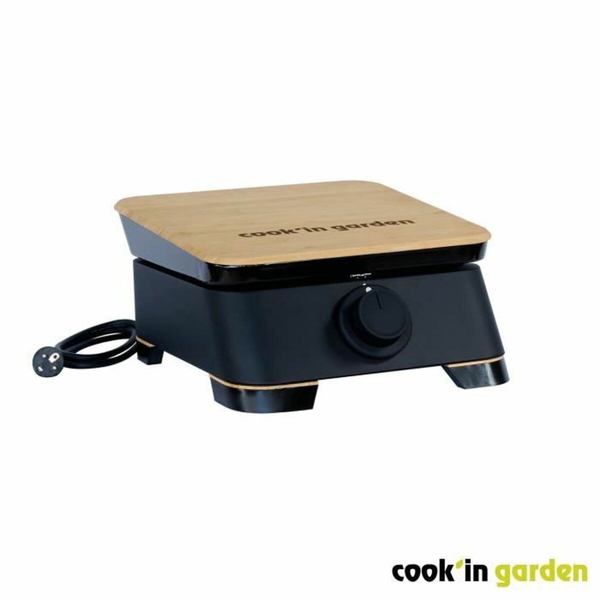 Grillplatta Cook'in Garden DUNE 40 Svart