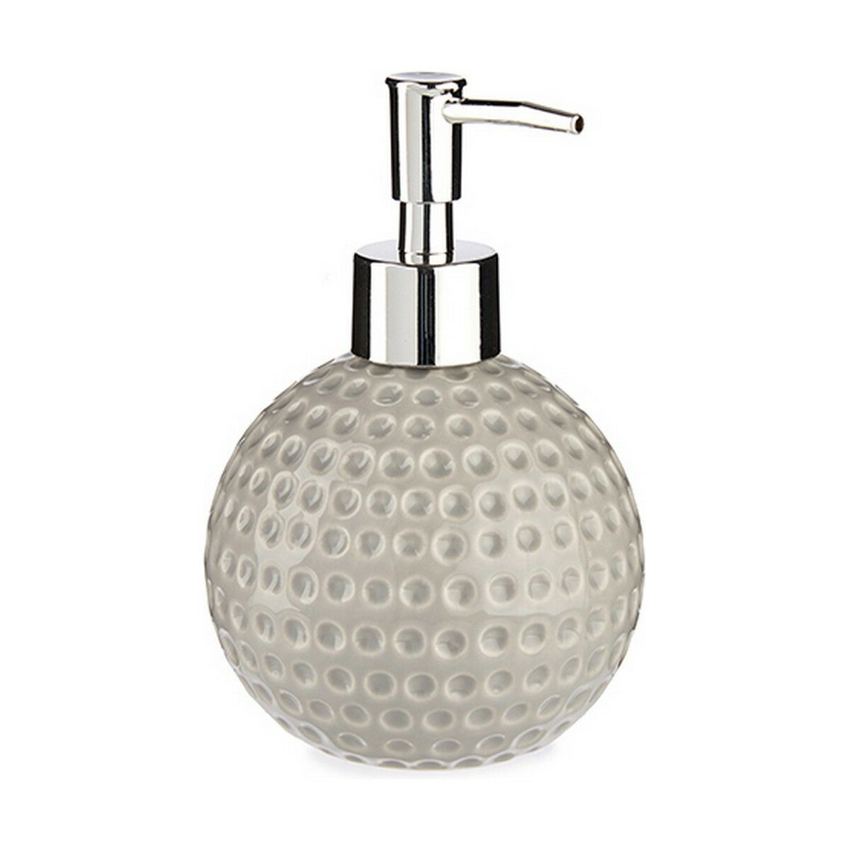 Tvåldispenser Berilo Golf Grå Metall Keramik 300 ml (12 antal)