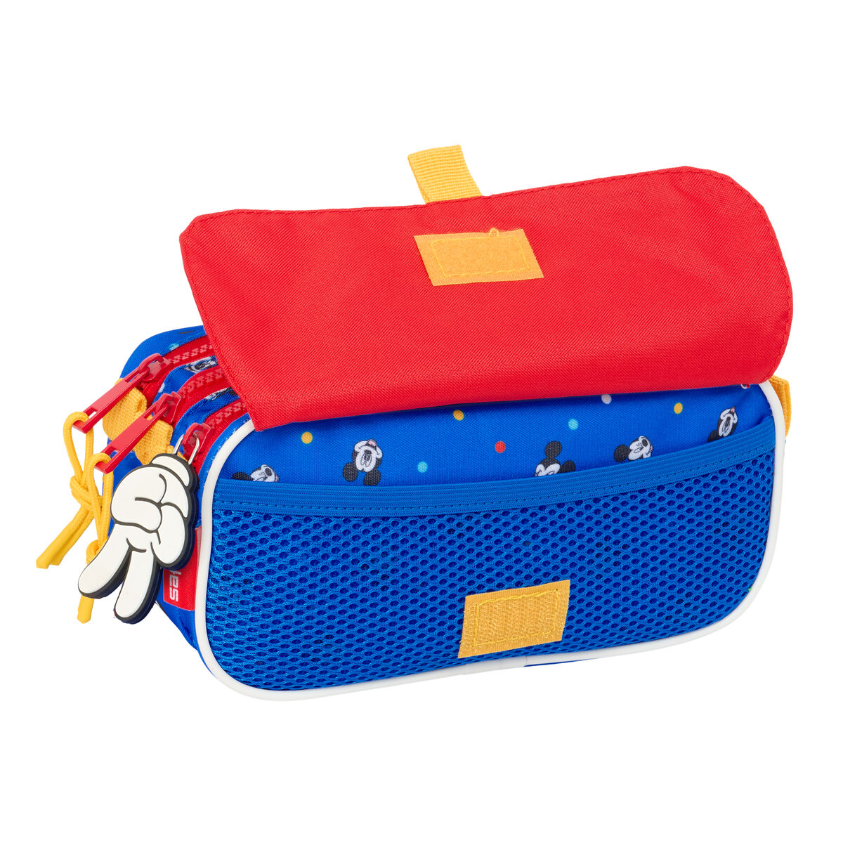 Tredubbel Carry-all Mickey Mouse Clubhouse Good day Blå 21,5 x 10 x 8 cm - 2