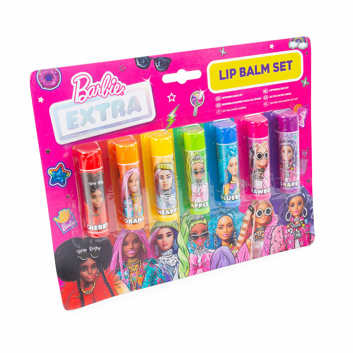 Färgat cerat Barbie Barn 7 Delar - 2
