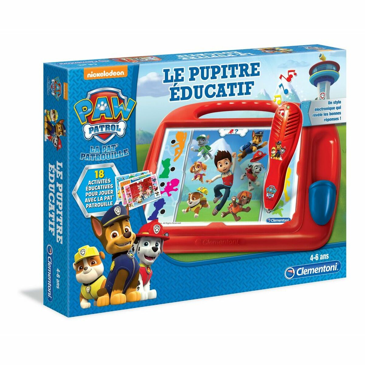 Skicklighet spel Clementoni Educational Desk Pat Patrouille