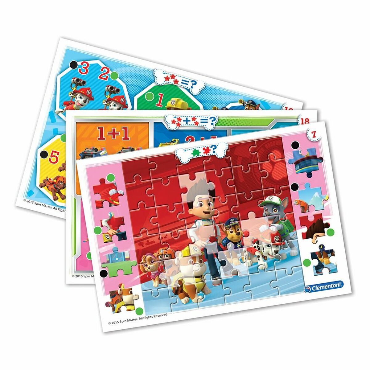 Skicklighet spel Clementoni Educational Desk Pat Patrouille - 2