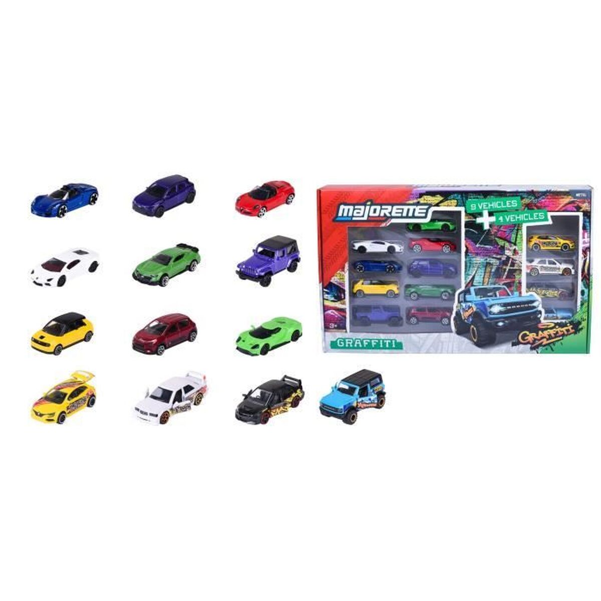 Bil Smoby Multicolour (12 antal)
