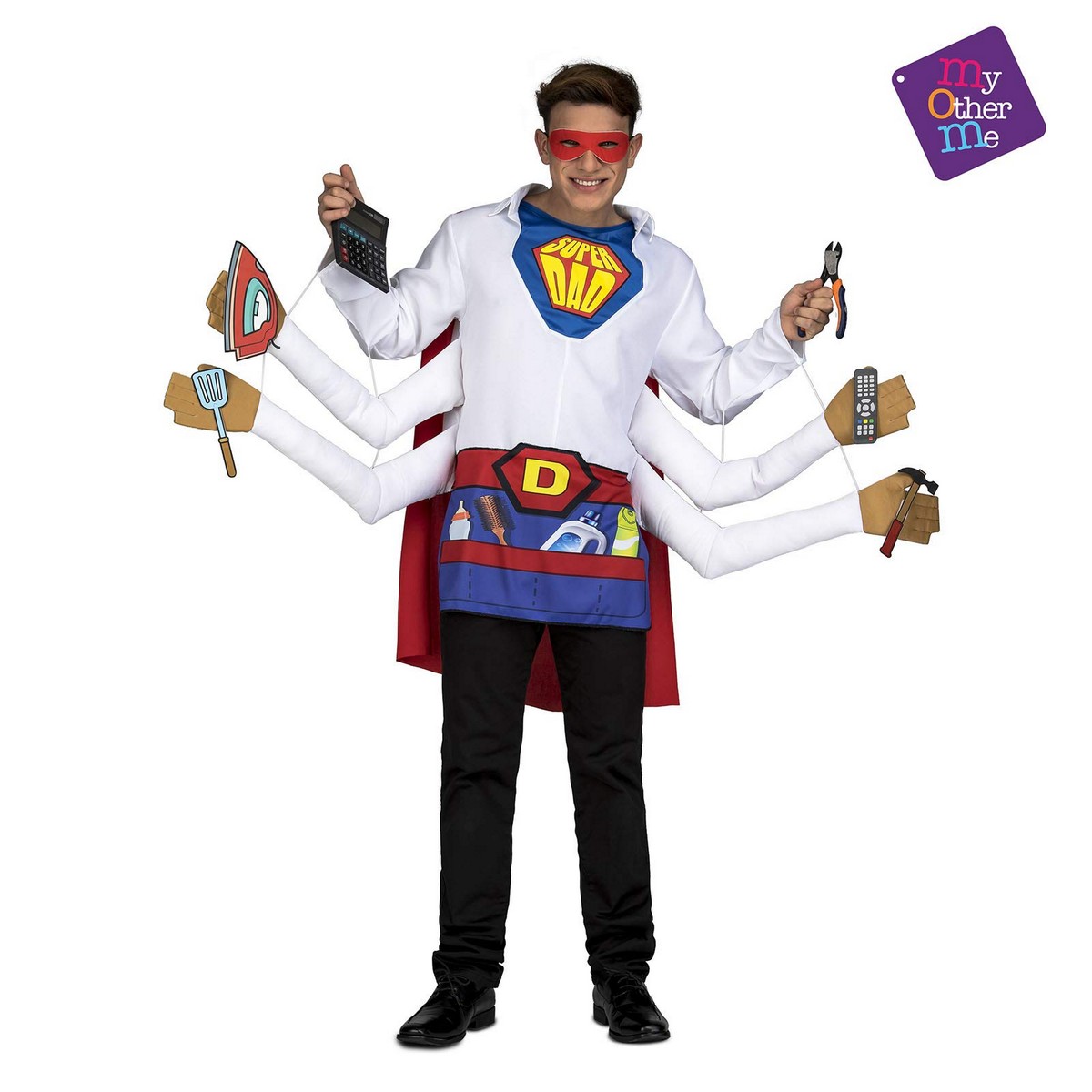 Maskeraddräkt vuxna My Other Me SuperDad M/L
