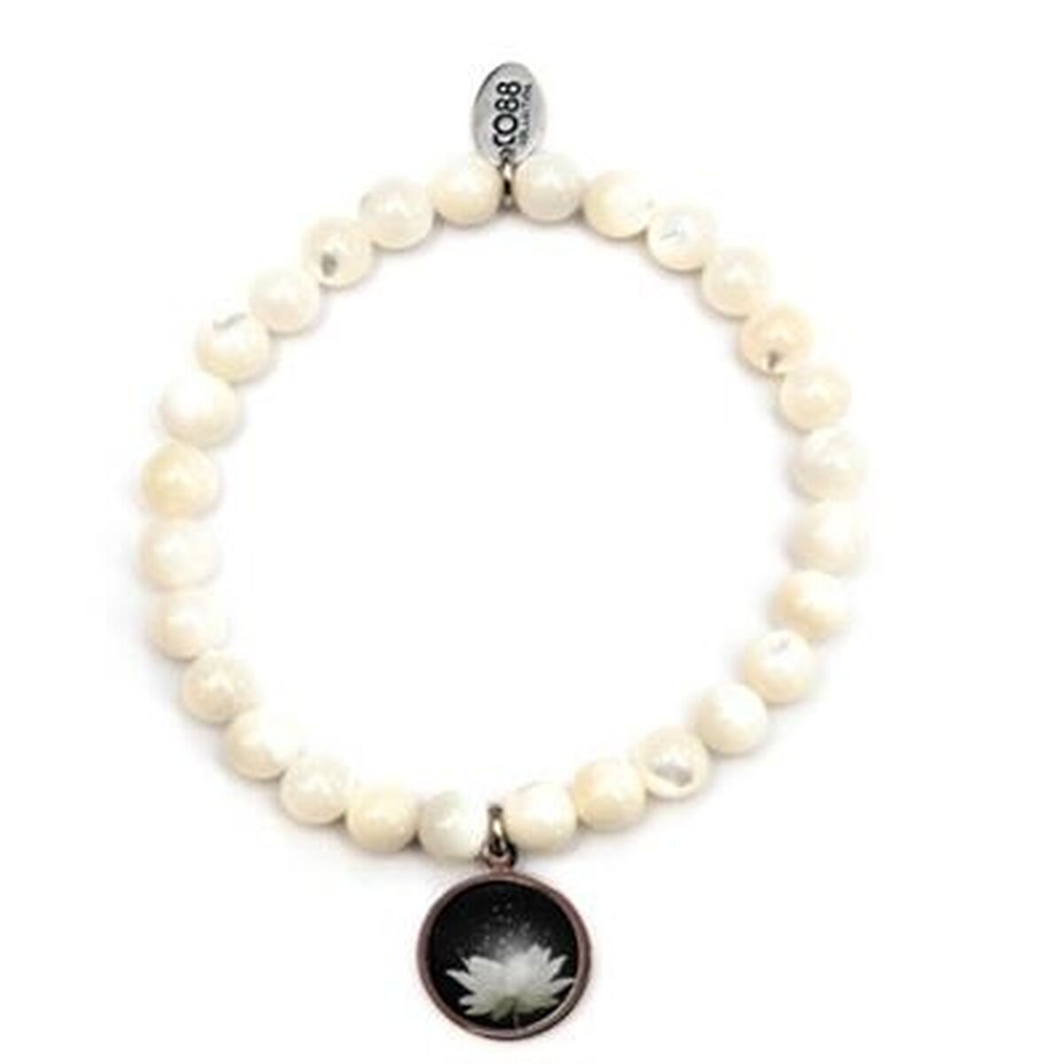 Damarmband CO88 Collection 8CB-90038 Vit