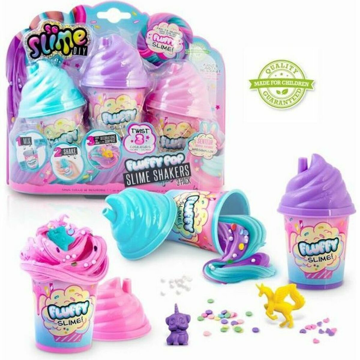 Modellera Spel Canal Toys Fluffy Slime Kit - 2