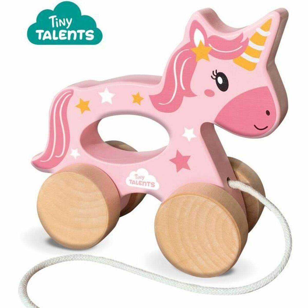 Ledad figur SES Creative Unicornio de madera 2 en 1 Enhörning - 2
