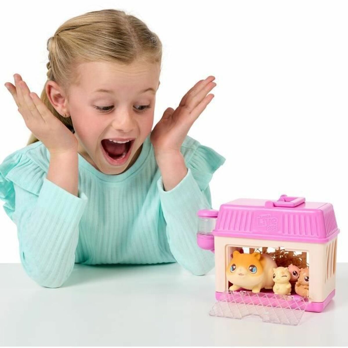 Mjukisleksak Little Live Pets Mama Surprise Hamsters Orange Plysch Hamster - 2